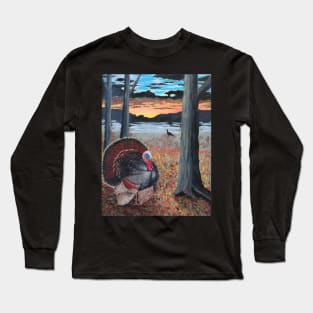 Turkey Strut at Sundown Long Sleeve T-Shirt